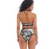 Gemini Palm Bikinitrosa Hög Monochrome