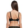 Daisy Lace Padded Half Cup Bra Noir