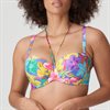 Sazan Bikini bh Axelbandslös Blue Bloom