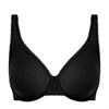 Basic Beauty Full Figure Bh Ovadderad Black