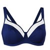 Porto Cervo Bikini Full Cup Navy-White