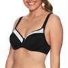 Porto Cervo Bikini Full Cup Black-White