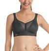 Air Control Vadderad Sport-bh Anthracite