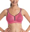 Air Control Vadderad Sport-bh Pink Anthracite