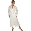 Pure Silk Long Robe & Kimono Off-White