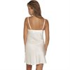 Slipdress Pure Silk Nattlinne Off- White