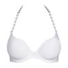 Tom Hjärtformad Bh White