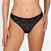 Color Studio Lace Stringtrosa Black