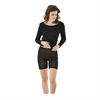 Knitted Silk Panty Black