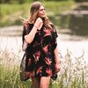 Mix Beach Dress Black